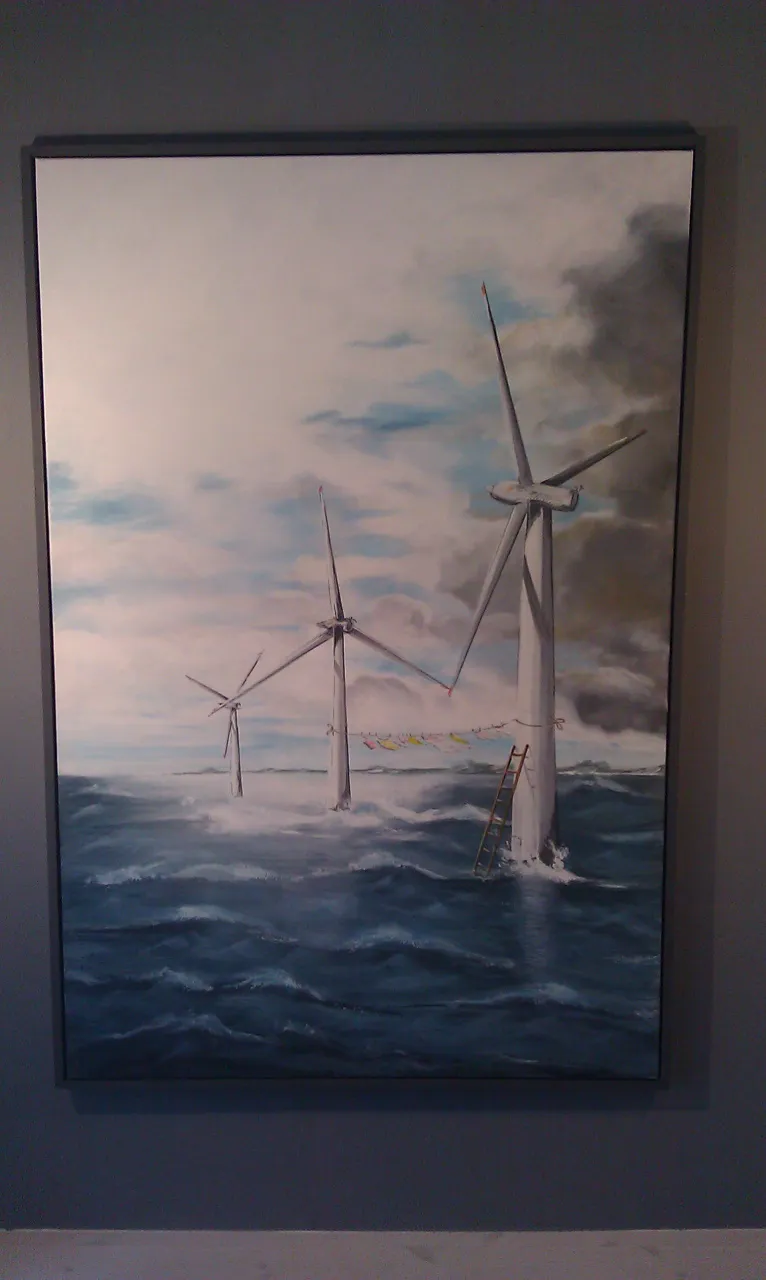 Maleri nr 32 100 cm X 150 cm